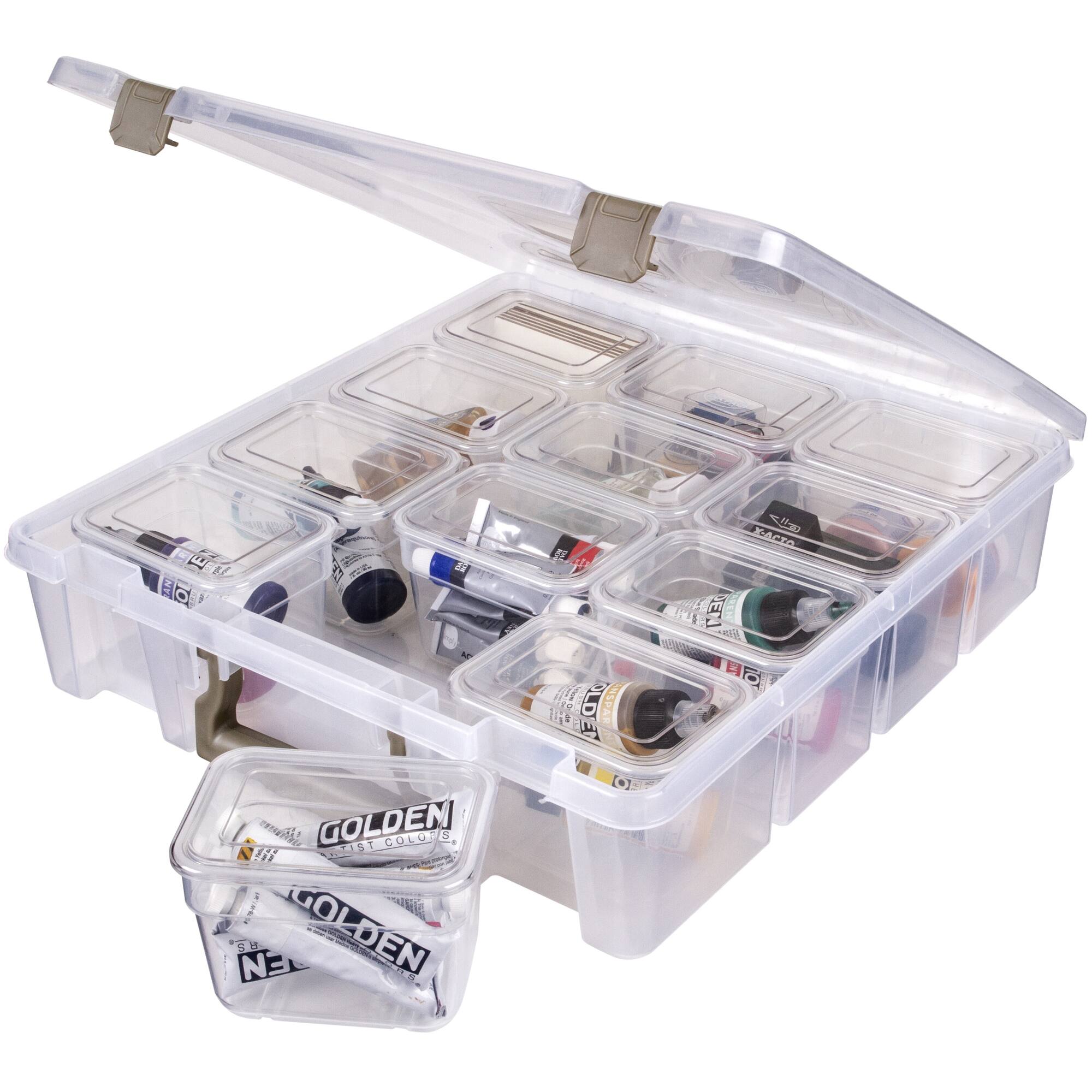 ArtBin® Super Satchel™ Translucent 12 Compartment Box